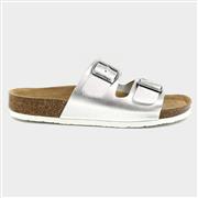 Lazy Dogz Roco Womens Silver Suede Sandal (Click For Details)