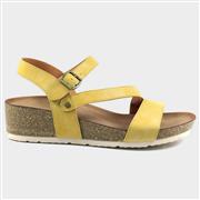 Lunar Cluster Womens Mustard Yellow Sandal (Click For Details)
