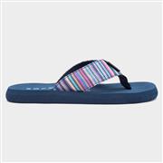 Rocket Dog Adios Stark Womens Striped Flip Flop (Click For Details)