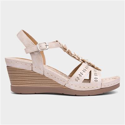 Barbados Womens Beige Sandal