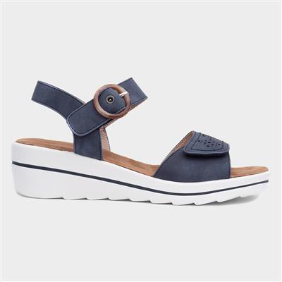 Majorca Womens Navy Sandal