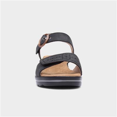 Majorca Womens Black Sandal