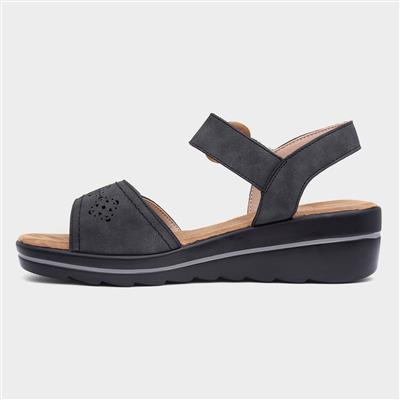 Majorca Womens Black Sandal