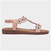 Lunar Arraso Womens Pink Nude Sandal (Click For Details)