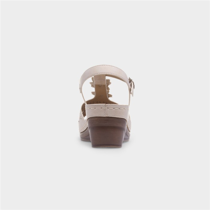 Barbados Womens Beige Sandal