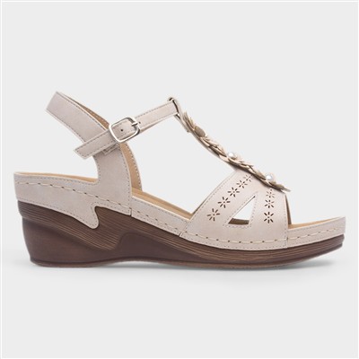 Barbados Womens Beige Sandal