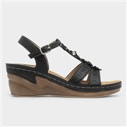 Lilley & Skinner Barbados Womens Black Sandal (Click For Details)