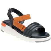 Lotus Verena Womens Navy Leather Chunky Sandal (Click For Details)