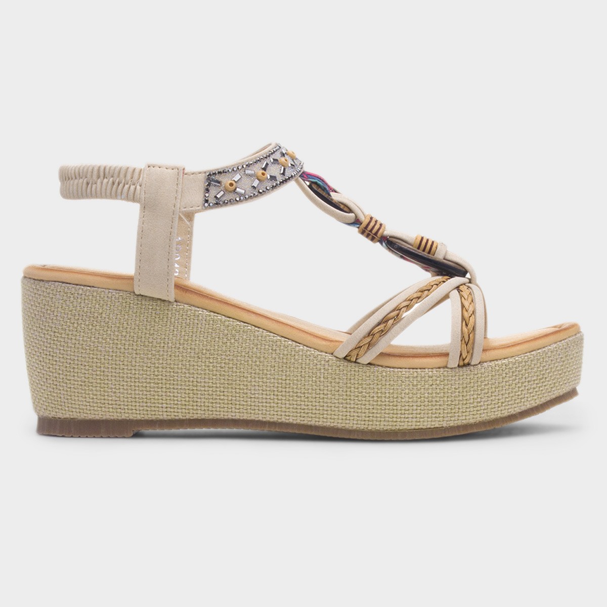 St Lucia Womens Beige Sandal