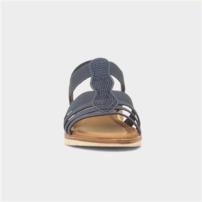 Olbia Womens Blue Sandal