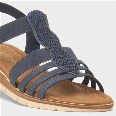 Olbia Womens Blue Sandal