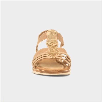 Olbia Womens Beige Sandal