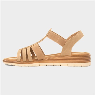 Olbia Womens Beige Sandal