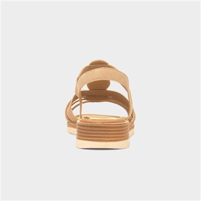 Olbia Womens Beige Sandal