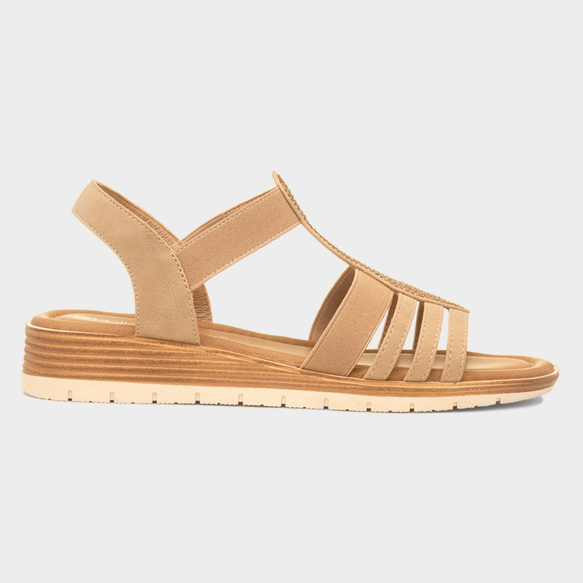 Olbia Womens Beige Sandal
