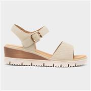Heavenly Feet Amberley Stone Womens Wedge Sandal (Click For Details)