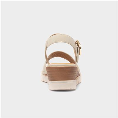 Amberley Stone Womens Wedge Sandal