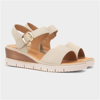 Amberley Stone Womens Wedge Sandal
