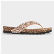 Heavenly Feet Crocus Womens Gold Toe Post Sandal (Click For Details)