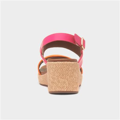 Roseanna Womens Multi Wedge Sandal