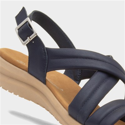 Formentera Womens Navy Sandal