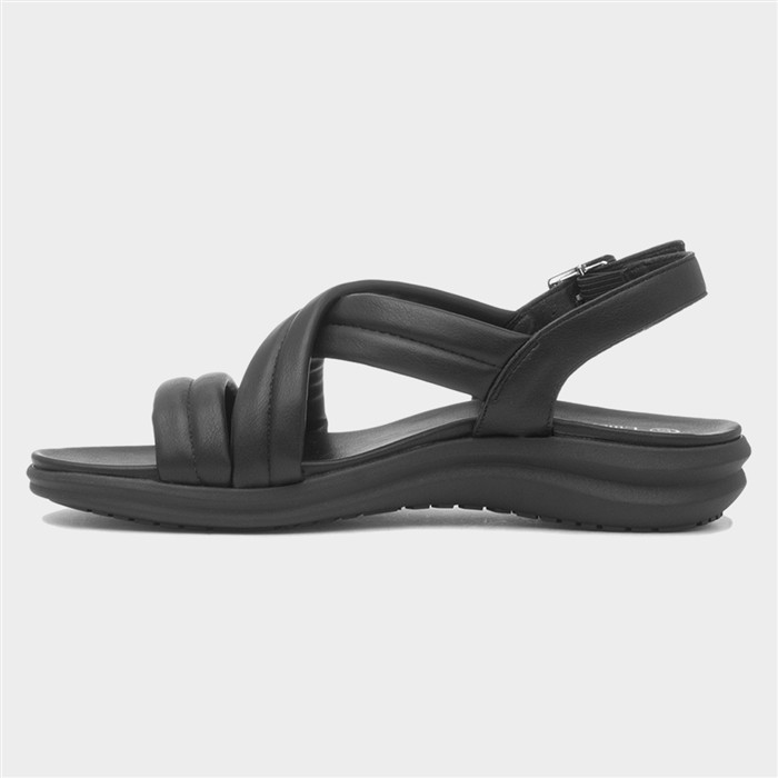 Formentera Womens Black Sandal