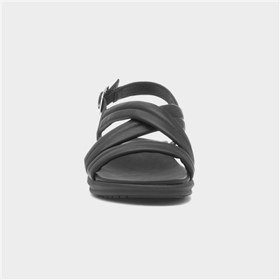 Formentera Womens Black Sandal