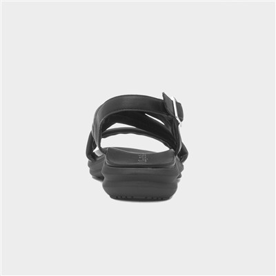 Formentera Womens Black Sandal