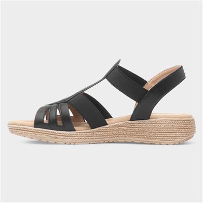Sadie Womens Black Sandal