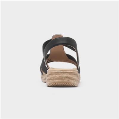 Sadie Womens Black Sandal