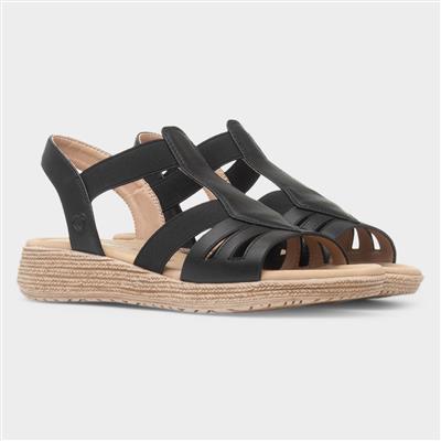 Sadie Womens Black Sandal