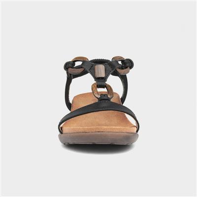 Sensation Womens Black Sandal