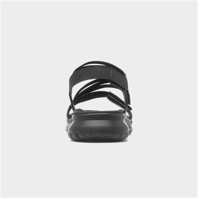Ibiza Womens Black Strappy Sandal