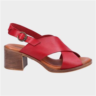 Womens Gabrielle Sandal in Red