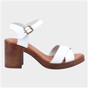 Hush Puppies Womens Georgia Sandal in White (Click For Details)