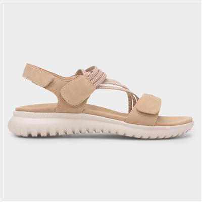 Ibiza Womens Beige Strappy Sandal
