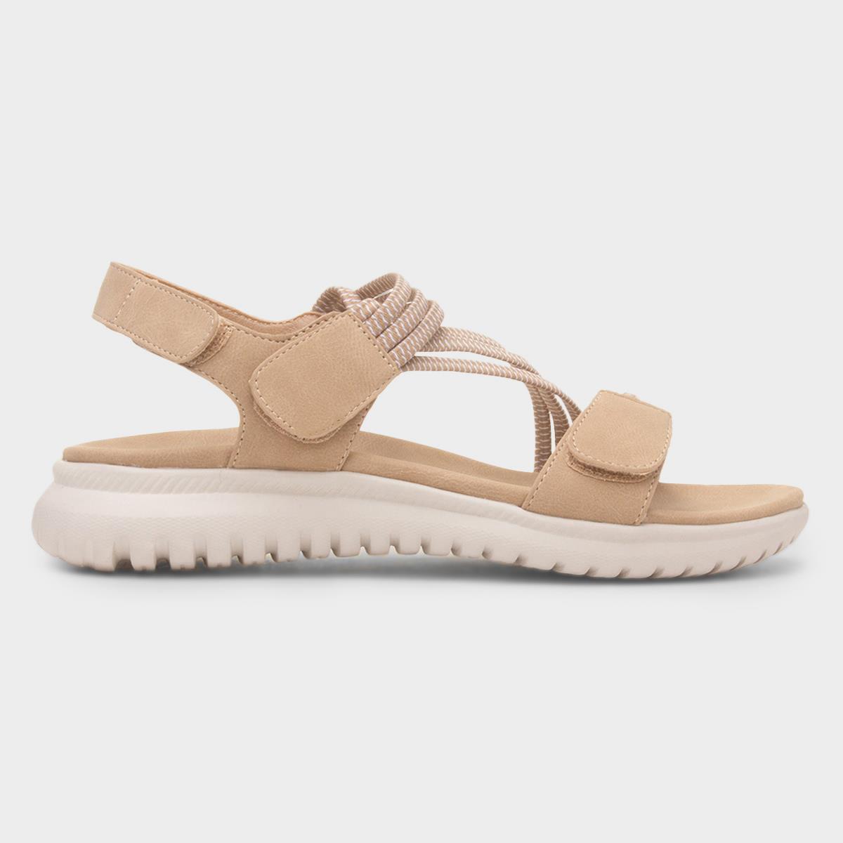 Ibiza Womens Beige Strappy Sandal