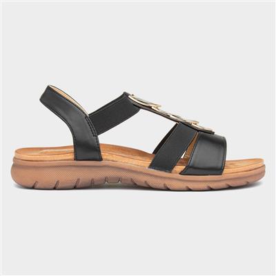 Tahiti Womens Black Sandal