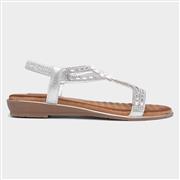 Lilley & Skinner Langkawi Womens Silver Sandal (Click For Details)