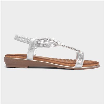 Langkawi Womens Silver Sandal