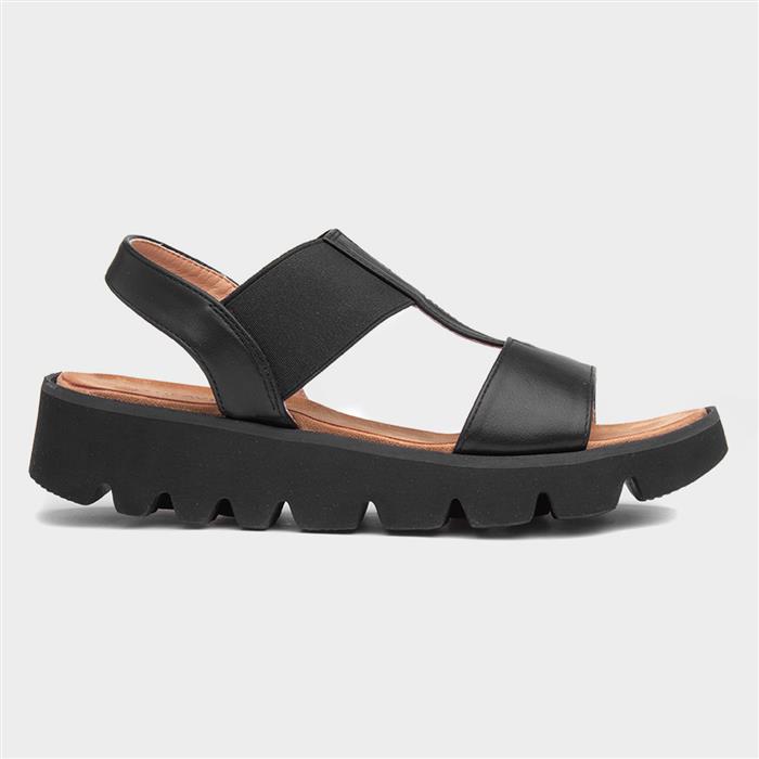 Litesoles Ritz Womens Black Sandal