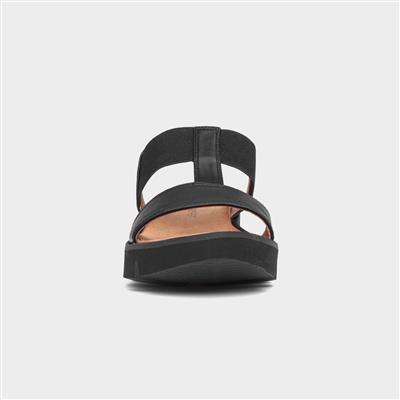 Ritz Womens Black Sandal