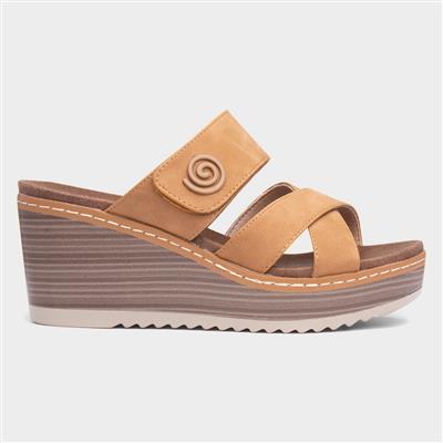 Sawyer Womens Tan Sandals