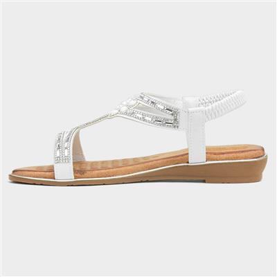 Langkawi Womens White Sandal