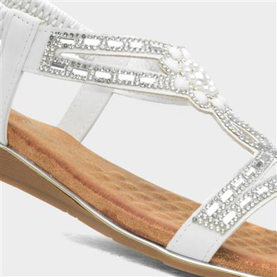 Langkawi Womens White Sandal