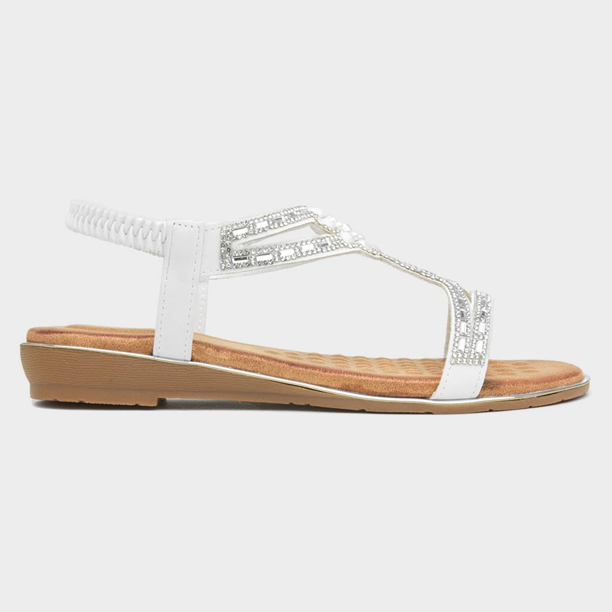 Langkawi Womens White Sandal