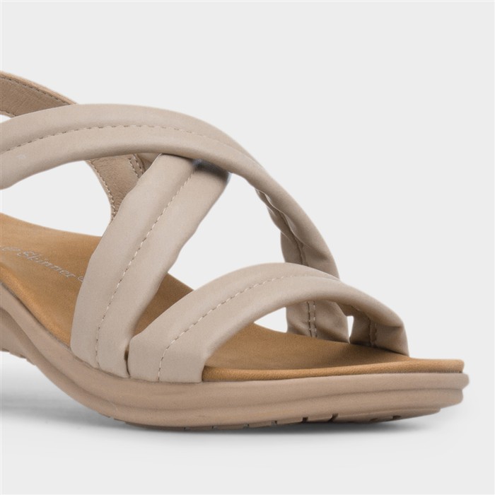 Formentera Womens Beige Sandal
