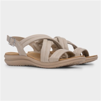 Formentera Womens Beige Sandal