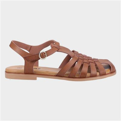 Gracie Womens Brown Sandals