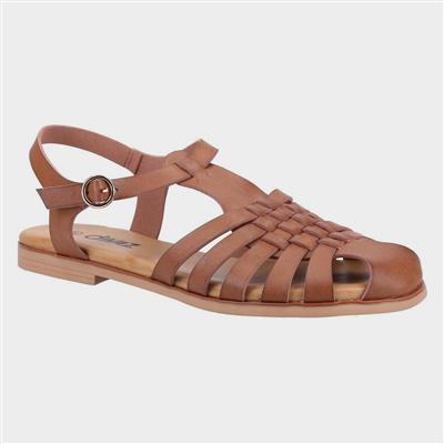 Gracie Womens Brown Sandal
